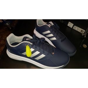 Navy Adidas Cloudfoam Ilation Basketball Sneakers